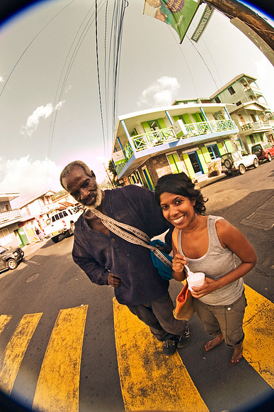Thomas invites us out for coconut water