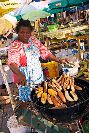 Plantain woman